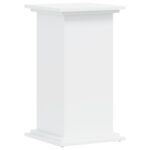 vidaXL Stojan na rastliny biely 33x33x60 cm kompozitné drevo – Obrázok 2