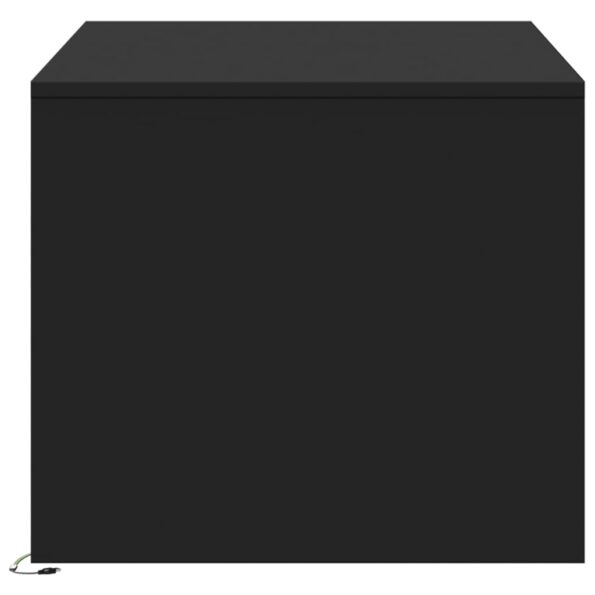 vidaXL Konferenčný stolík s LED, čierny, kompozitné drevo – Obrázok 7