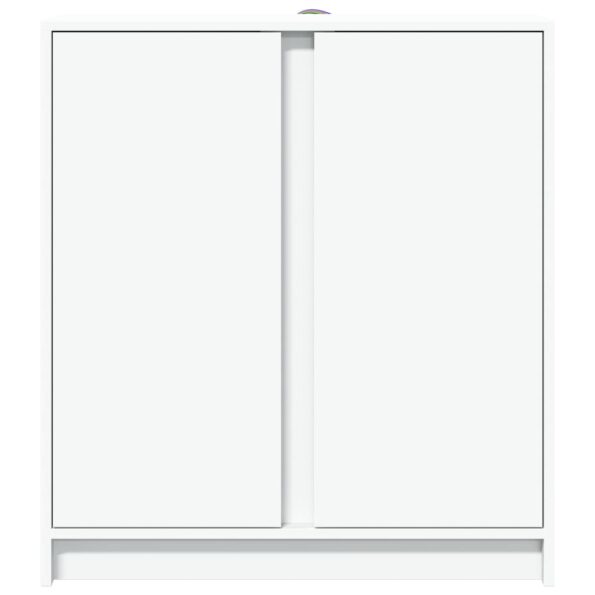 vidaXL Komoda s LED biela 77x34x85 cm kompozitné drevo – Obrázok 6