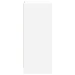 vidaXL Komoda s LED biela 77x34x85 cm kompozitné drevo – Obrázok 8