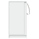 vidaXL Komoda s LED biela 77x34x85 cm kompozitné drevo – Obrázok 6