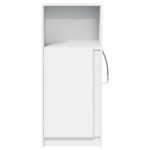 vidaXL Komoda s LED biela 42,5x34x100 cm kompozitné drevo – Obrázok 6