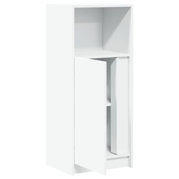 vidaXL Komoda s LED biela 42,5x34x100 cm kompozitné drevo – Obrázok 7