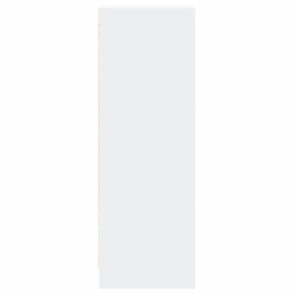 vidaXL Komoda s LED biela 42,5x34x100 cm kompozitné drevo – Obrázok 8