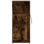 vidaXL Komoda s LED dymový dub 42,5x34x100 cm kompozitné drevo – Obrázok 6