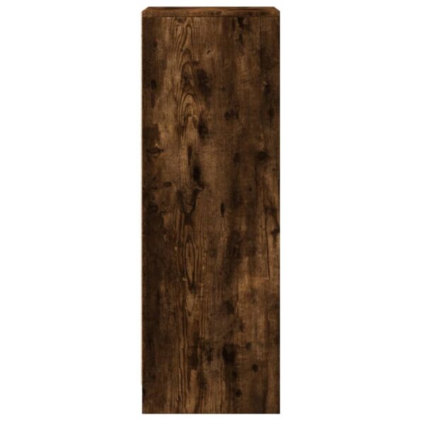 vidaXL Komoda s LED dymový dub 42,5x34x100 cm kompozitné drevo – Obrázok 8