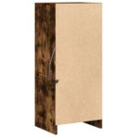 vidaXL Komoda s LED dymový dub 42,5x34x100 cm kompozitné drevo – Obrázok 9