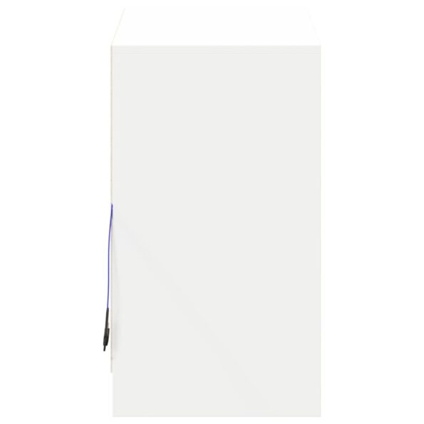 vidaXL Komoda s LED biela 72x34x61 cm kompozitné drevo – Obrázok 8
