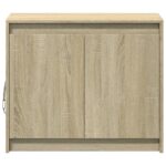 vidaXL Komoda s LED dub sonoma 72x34x61 cm kompozitné drevo – Obrázok 6