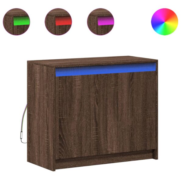 VXL8721102967443_a_en_hd_1.jpg vidaXL Komoda s LED hnedý dub 72x34x61 cm kompozitné drevo – Obrázok 2