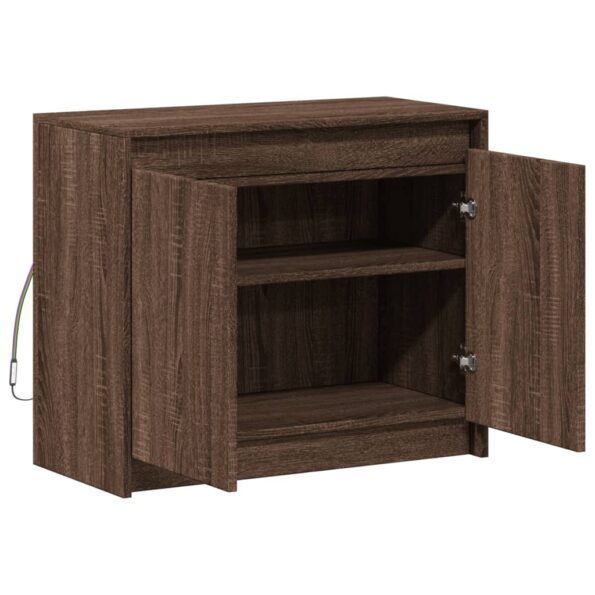 VXL8721102967443_g_en_hd_5.jpg vidaXL Komoda s LED hnedý dub 72x34x61 cm kompozitné drevo – Obrázok 7