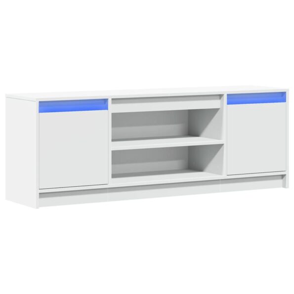 VXL8721102967597_g_en_hd_1.jpg vidaXL TV stolík s LED biely 100x34x50 cm kompozitné drevo – Obrázok 3