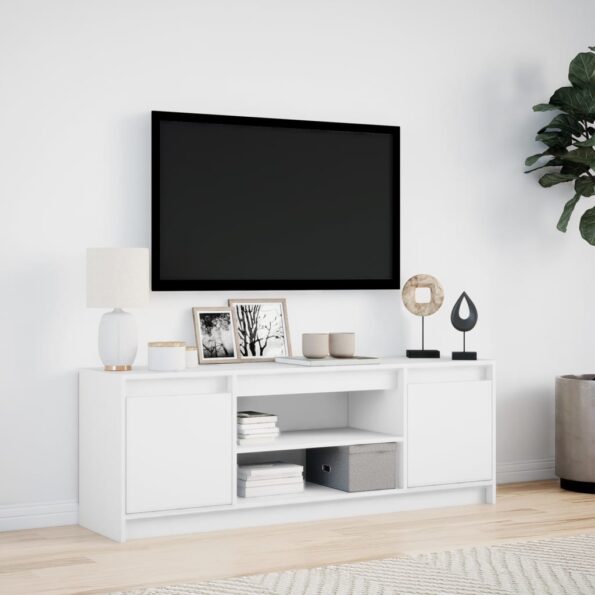 VXL8721102967597_g_en_hd_2.jpg vidaXL TV stolík s LED biely 100x34x50 cm kompozitné drevo – Obrázok 4