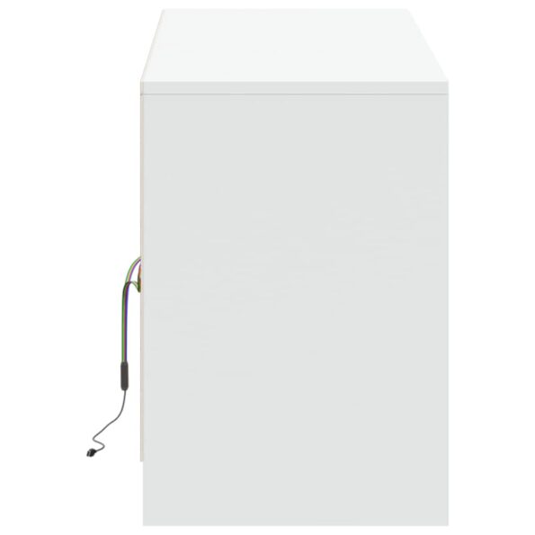 VXL8721102967597_g_en_hd_5.jpg vidaXL TV stolík s LED biely 100x34x50 cm kompozitné drevo – Obrázok 7