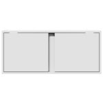 vidaXL TV nástenná skrinka s LED svetlami biela 80x31x35 cm – Obrázok 6