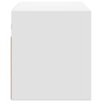 vidaXL TV nástenná skrinka s LED svetlami biela 80x31x35 cm – Obrázok 7