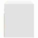 vidaXL TV nástenná skrinka s LED svetlami biela 100x31x35 cm – Obrázok 7