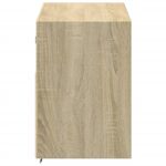 vidaXL TV nástenná skrinka s LED svetlami dub sonoma 100x31x45 cm – Obrázok 7