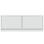 vidaXL TV nástenná skrinka s LED svetlami biela 100x31x38 cm – Obrázok 6