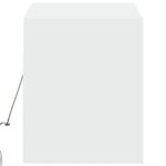 vidaXL TV nástenná skrinka s LED svetlami biela 100x31x38 cm – Obrázok 7