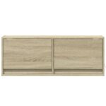 vidaXL TV nástenná skrinka s LED svetlami dub sonoma 100x31x38 cm – Obrázok 6