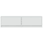 vidaXL TV nástenná skrinka s LED svetlami biela 140x31x38 cm – Obrázok 6