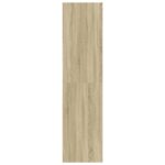 vidaXL Šatník dub sonoma 80x50x200 cm kompozitné drevo – Obrázok 5
