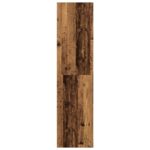 vidaXL Šatník staré drevo 30x50x200 cm kompozitné drevo – Obrázok 5