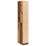 vidaXL Šatník staré drevo 30x50x200 cm kompozitné drevo – Obrázok 6