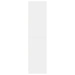 vidaXL Šatník, biely 50x50x200 cm, kompozitné drevo – Obrázok 5