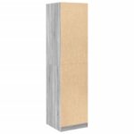 vidaXL Šatník sivá sonoma 50x50x200 cm kompozitné drevo – Obrázok 6