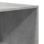 vidaXL Šatník betónovo sivý 80x50x200 cm kompozitné drevo – Obrázok 7