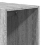 vidaXL Šatník sivý sonoma 30x50x200 cm kompozitné drevo – Obrázok 8