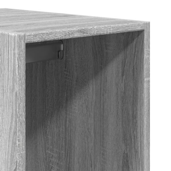 vidaXL Šatník sivý sonoma 30x50x200 cm kompozitné drevo – Obrázok 8