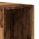 vidaXL Šatník staré drevo 30x50x200 cm kompozitné drevo – Obrázok 8