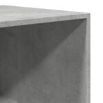 vidaXL Šatník betónovo sivý 80x50x200 cm kompozitné drevo – Obrázok 8