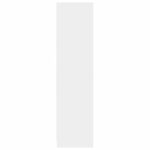 vidaXL Šatník, biely 100x50x200 cm, kompozitné drevo – Obrázok 5