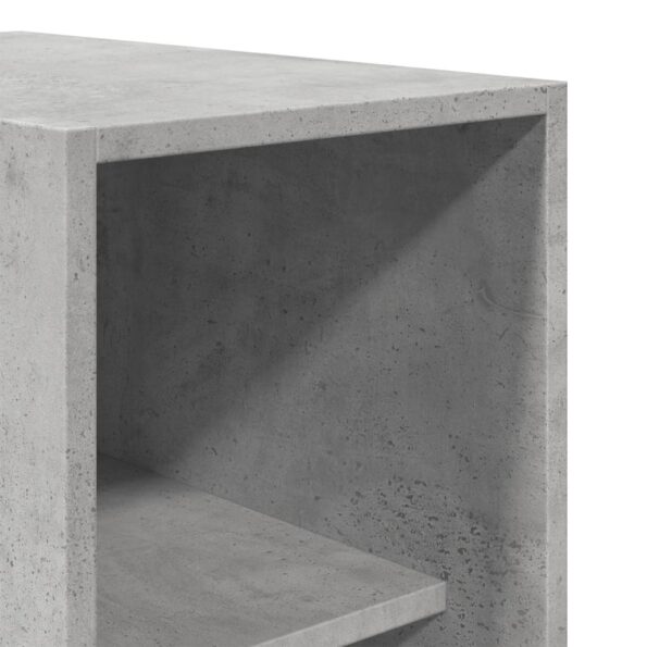 vidaXL Šatník betónovo sivý 30x50x200 cm kompozitné drevo – Obrázok 7