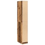 vidaXL Šatník staré drevo 30x50x200 cm kompozitné drevo – Obrázok 6