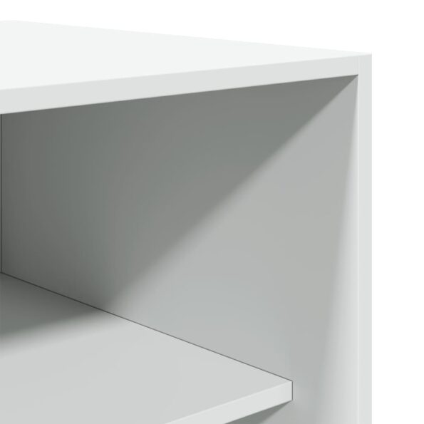 vidaXL Šatník biely 80x50x200 cm kompozitné drevo – Obrázok 7