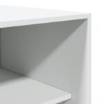 vidaXL Šatník, biely 100x50x200 cm, kompozitné drevo – Obrázok 7