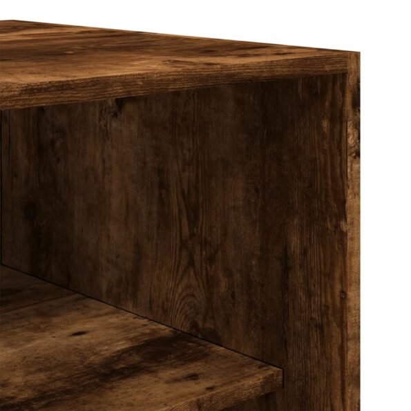 vidaXL Šatník dymový dub 100x50x200 cm spracované drevo – Obrázok 7