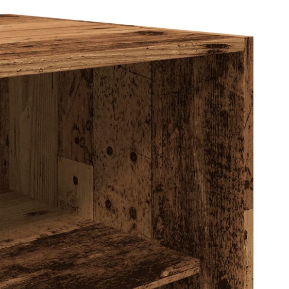 vidaXL Šatník staré drevo 100x50x200 cm kompozitné drevo – Obrázok 7