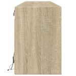 vidaXL TV nástenná skrinka s LED svetlami dub sonoma 180x31x45 cm – Obrázok 7