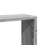 vidaXL Nástenná polica sivá sonoma 99x15x60 cm kompozitné drevo – Obrázok 8