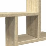 vidaXL Nástenné police 2 ks dub sonoma 38x12x38 cm kompozitné drevo – Obrázok 8