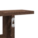 vidaXL Nástenné police 2 ks hnedý dub 50x12x50 cm spracované drevo – Obrázok 9