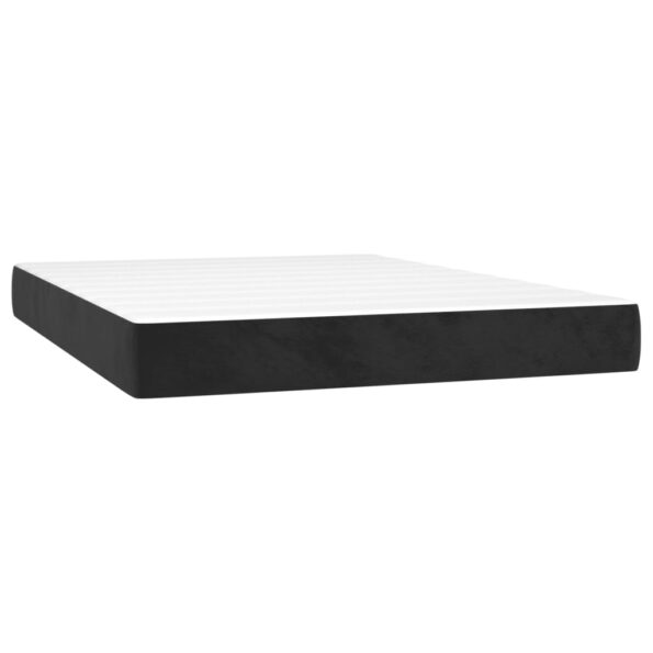 VXL8721158368898_a_en_hd_1.jpg vidaXL Matrac s taštičkovými pružinami čierny 140x220x20 cm zamat – Obrázok 2