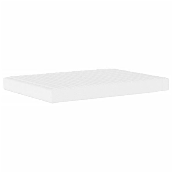 vidaXL Penový matrac biely 120x210 cm tvrdosť H2 H3 – Obrázok 3