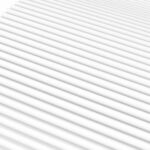 vidaXL Penový matrac biely 180x210 cm tvrdosť H2 H3 – Obrázok 5